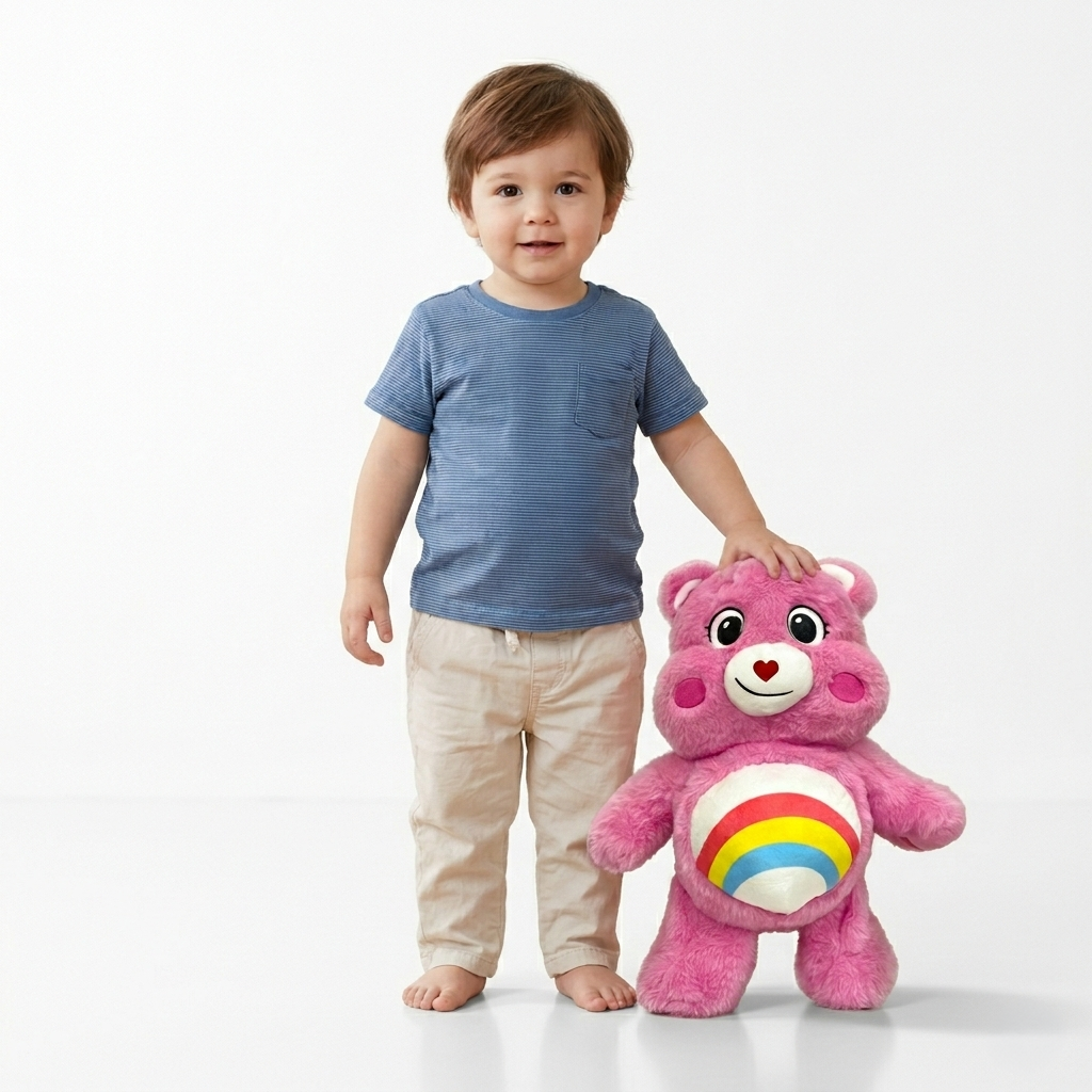 Peluche Alegrosita Rosado 35 Cm - Ositos Cariñositos