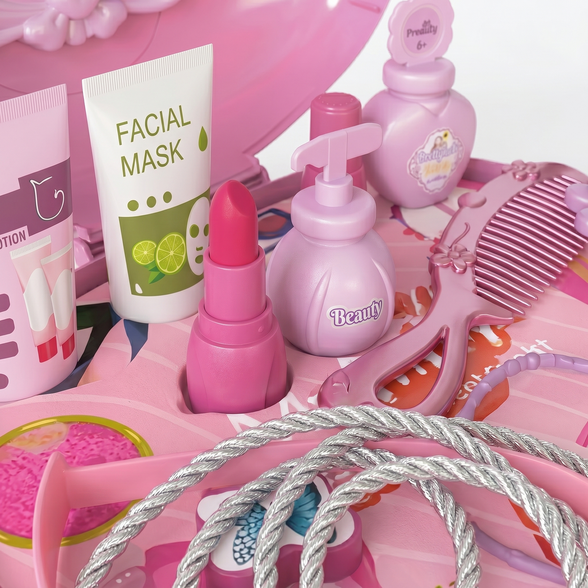 Cartera Infantil de Gata + Accesorios de Belleza – Toyng