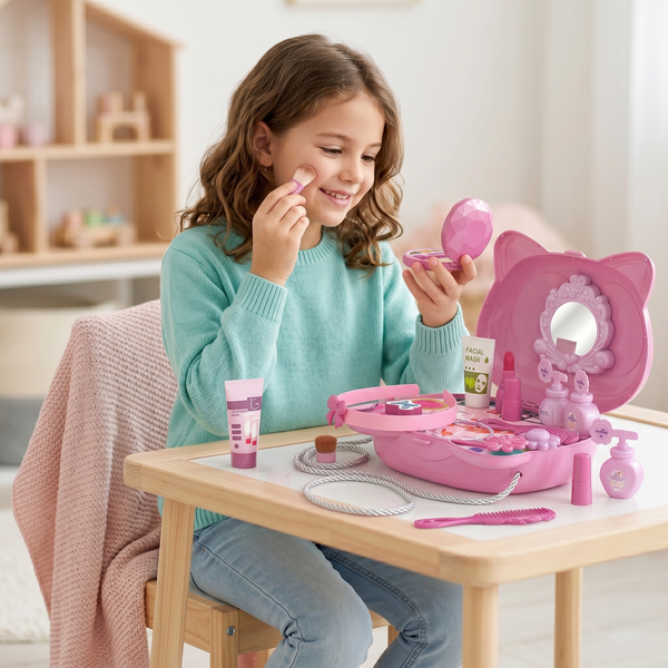 Cartera Infantil de Gata + Accesorios de Belleza – Toyng