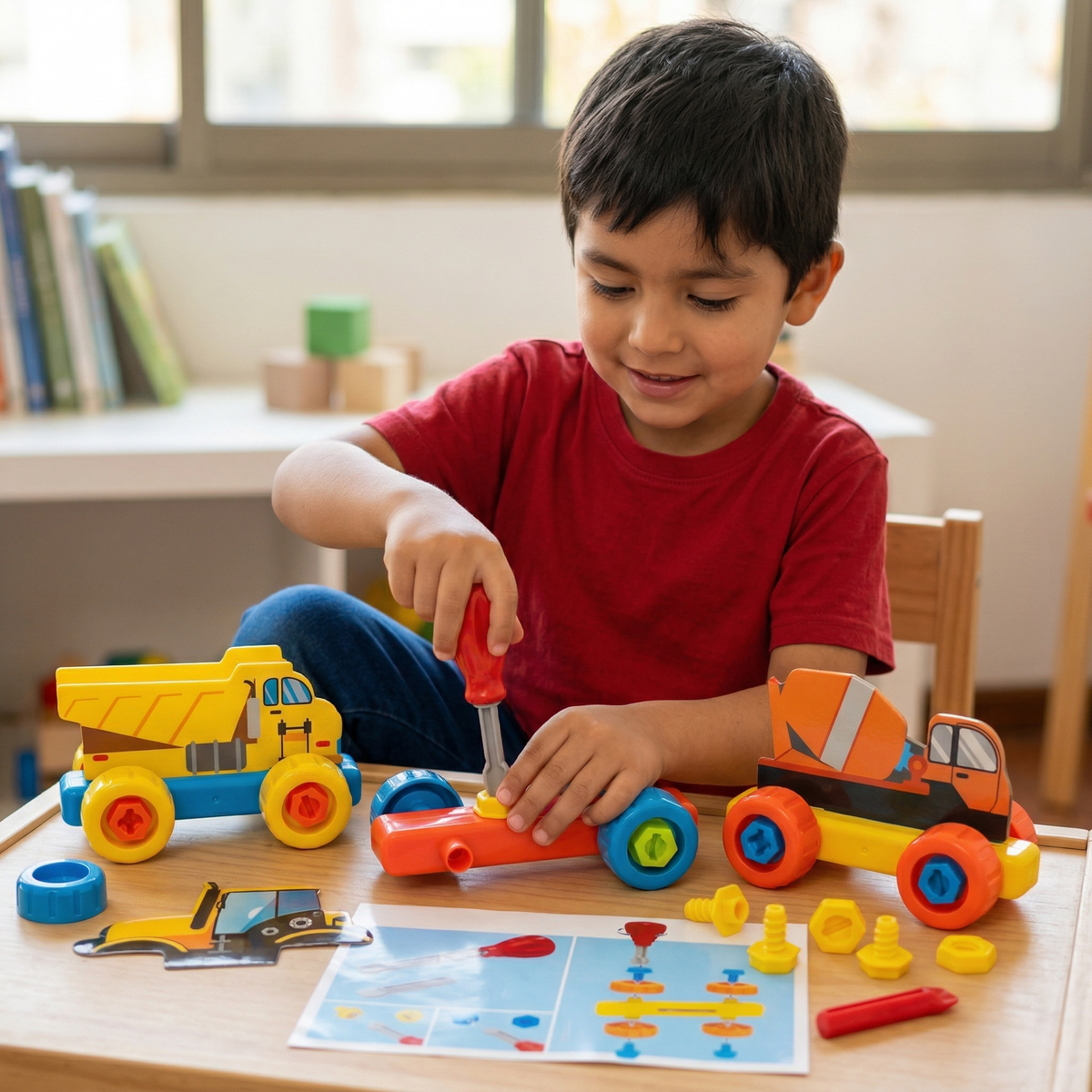 Juguete Set De Maquinarias Construcción - Toyng