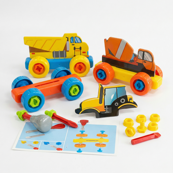 Juguete Set De Maquinarias Construcción - Toyng