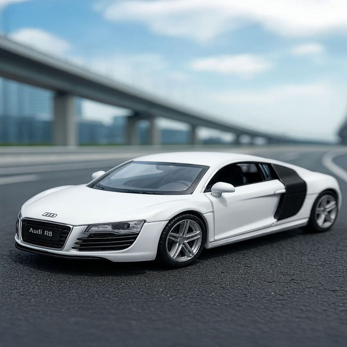 Auto Audi R8 Coupe 2007 S Escala 1:43 - Welly - Toyng Chile