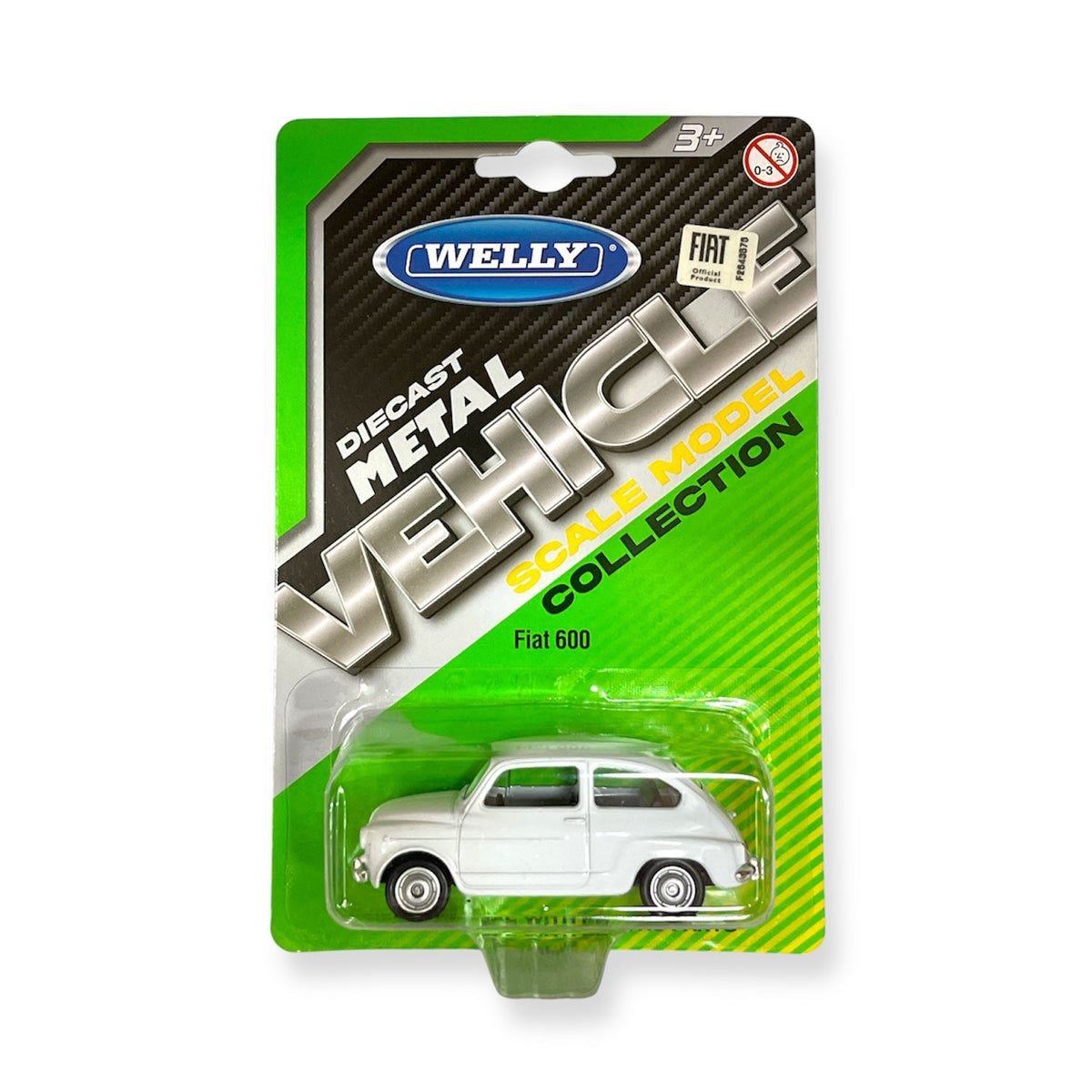 Auto Fiat 600 Escala 1:60 - Welly - Toyng Chile