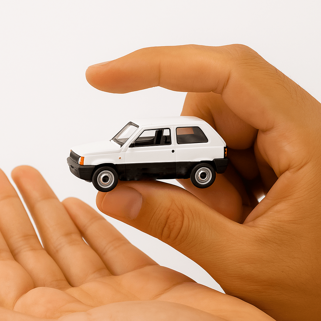 Auto Fiat Panda Escala 1:60 - Welly - Toyng Chile