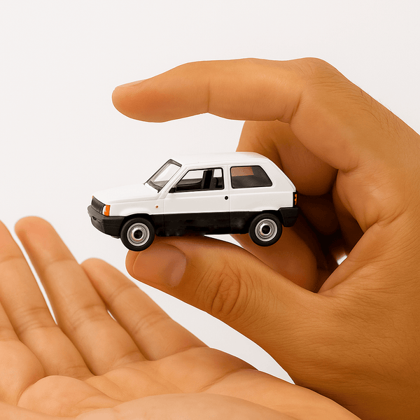 Auto Fiat Panda Escala 1:60 - Welly - Toyng Chile