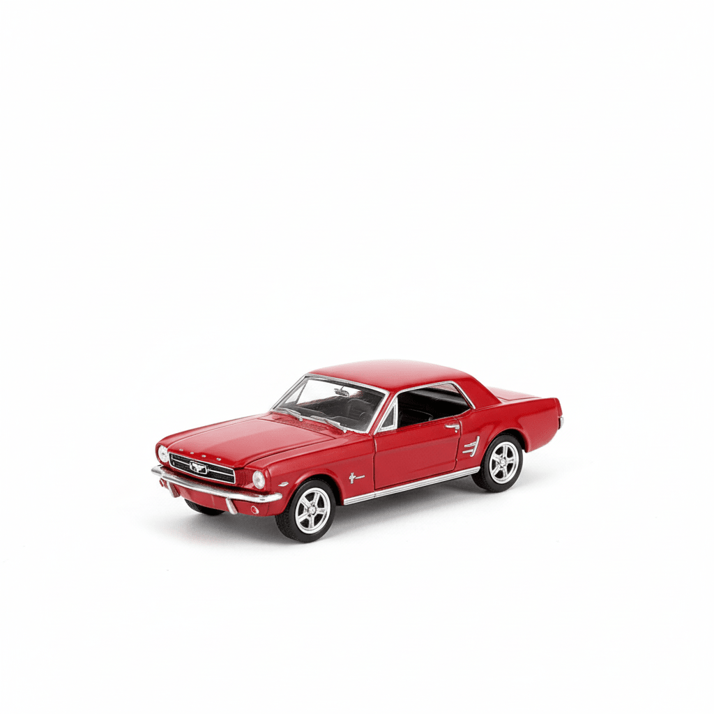 Auto Ford Mustang Coupe 1964 Escala 1:60 - Welly - Toyng Chile