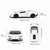 Auto Lamborghini Countach LPI - 800 - 4 Escala 1:60 - Welly - Toyng Chile