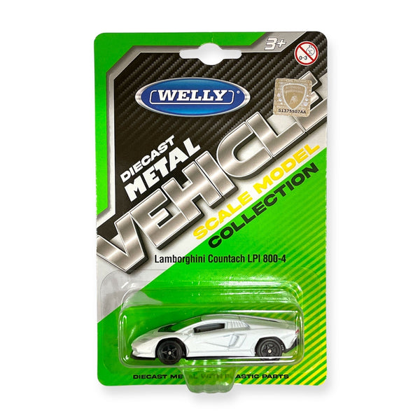 Auto Lamborghini Countach LPI - 800 - 4 Escala 1:60 - Welly - Toyng Chile
