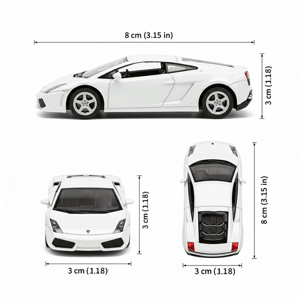 Auto Lamborghini Gallardo LP560 - 4 Escala 1:60 - Welly - Toyng Chile