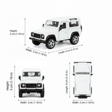 Auto Land Rover Defender Escala 1:60 - Welly - Toyng Chile