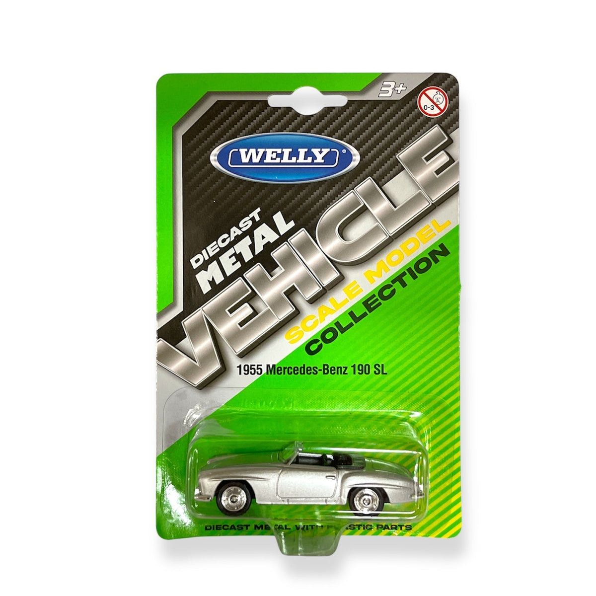 Auto Mercedes - Benz 190 SL Escala 1:60 - Welly - Toyng Chile
