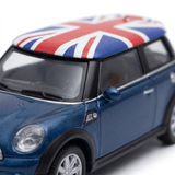 Auto Mini Cooper British Flag S Escala 1:43 - Welly - Toyng Chile