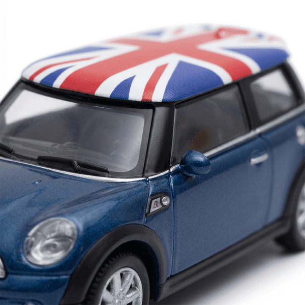 Auto Mini Cooper British Flag S Escala 1:43 - Welly - Toyng Chile