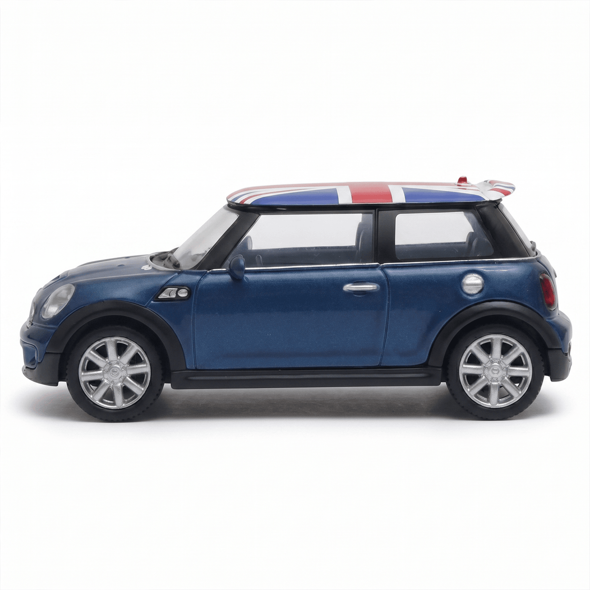 Auto Mini Cooper British Flag S Escala 1:43 - Welly - Toyng Chile