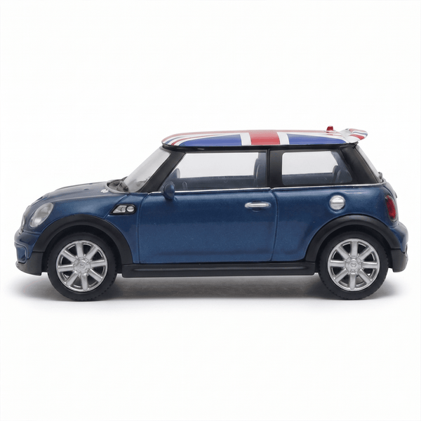 Auto Mini Cooper British Flag S Escala 1:43 - Welly - Toyng Chile