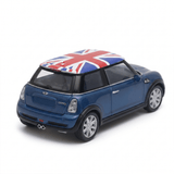 Auto Mini Cooper British Flag S Escala 1:43 - Welly - Toyng Chile