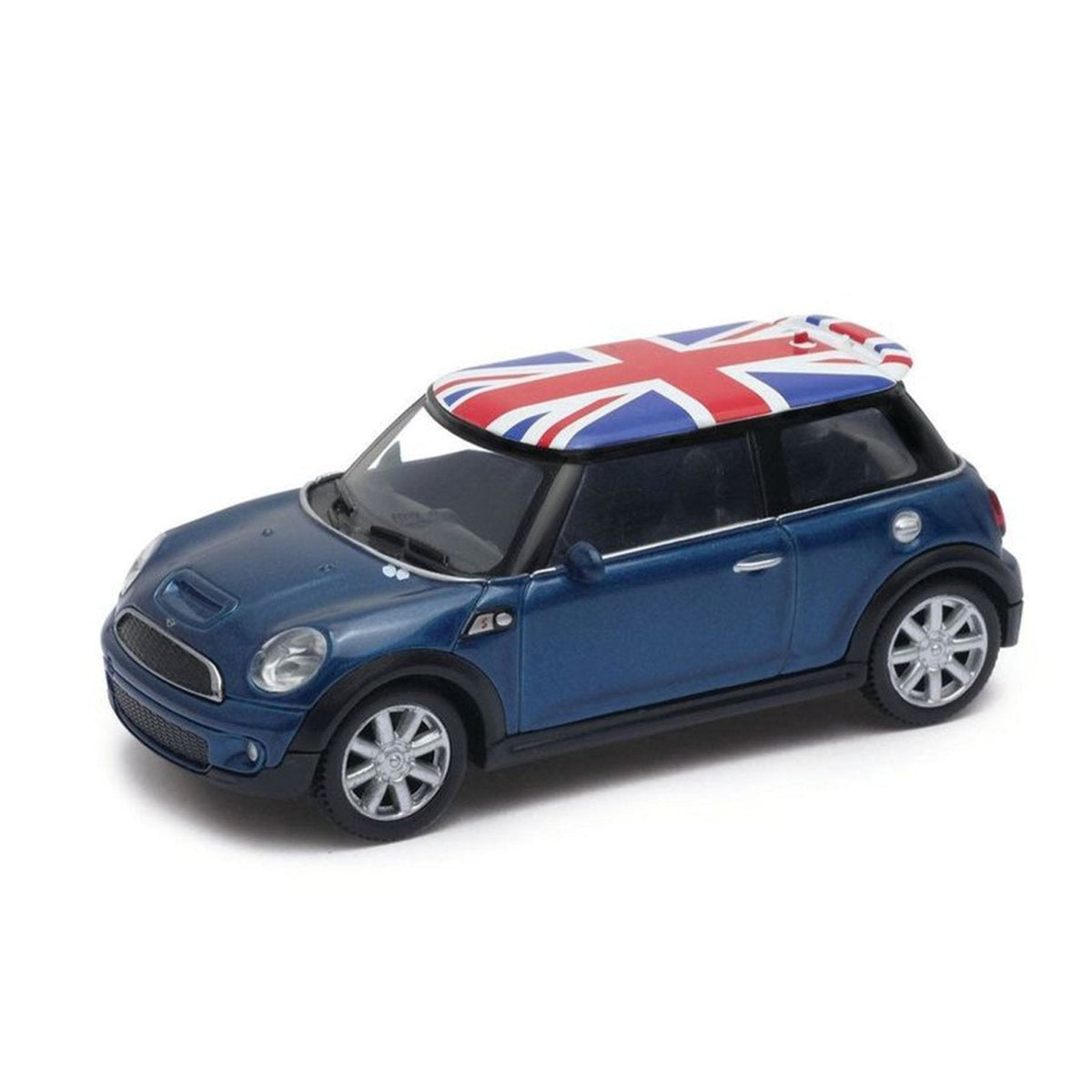 Auto Mini Cooper British Flag S Escala 1:43 - Welly - Toyng Chile