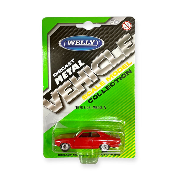 Auto Opel Manta Escala 1:60 - Welly - Toyng Chile