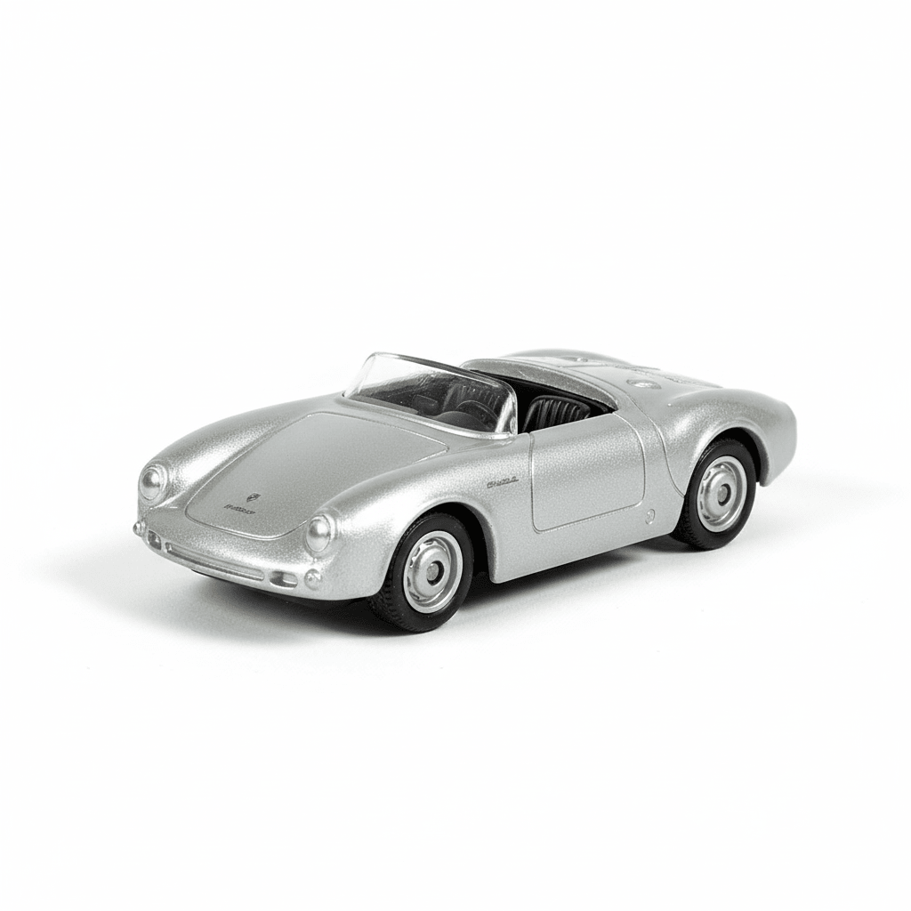 Auto Porsche 550 Spyder Escala 1:60 - Welly - Toyng Chile