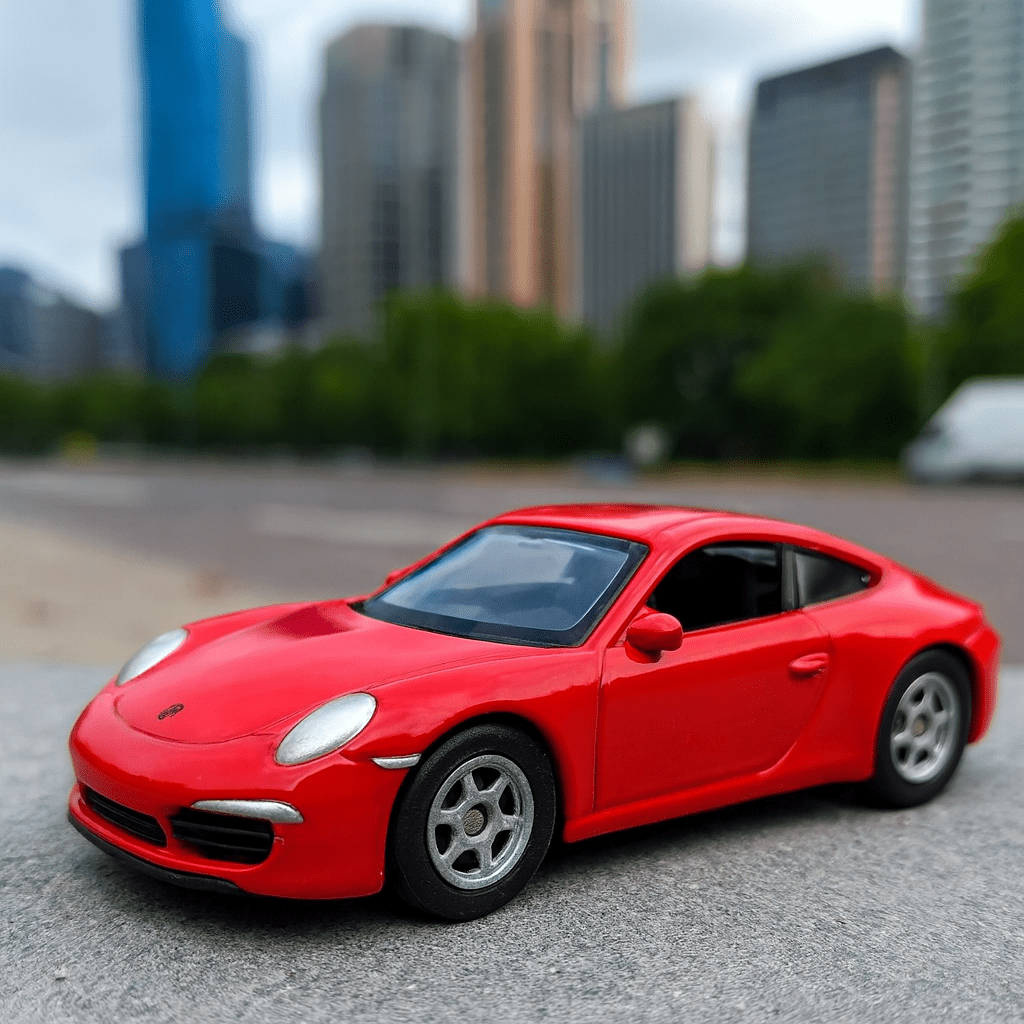 Auto Porsche 911 Carrera S Escala 1:60 - Welly - Toyng Chile