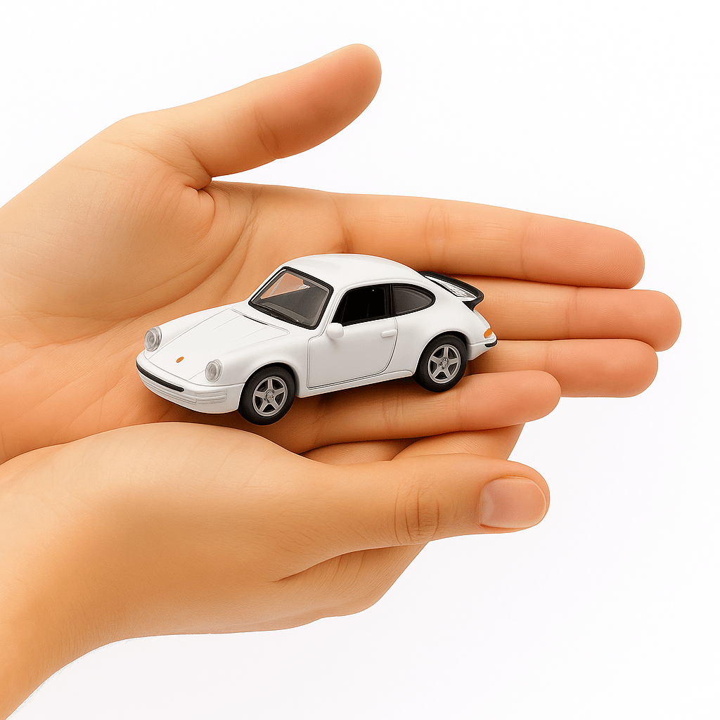 Auto Porsche 911 Turbo Escala 1:60 - Welly - Toyng Chile