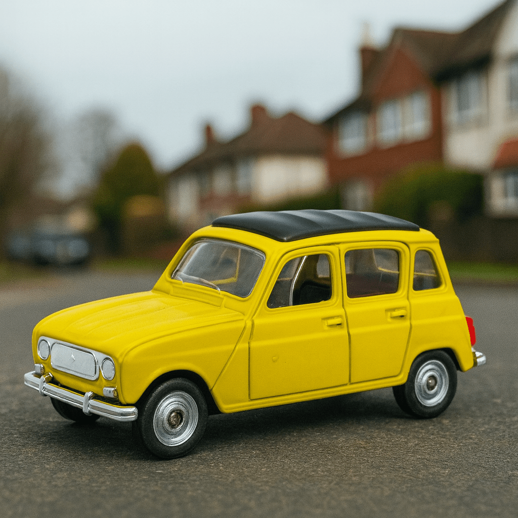 Auto Renault 4 Escala 1:60 - Welly - Toyng Chile