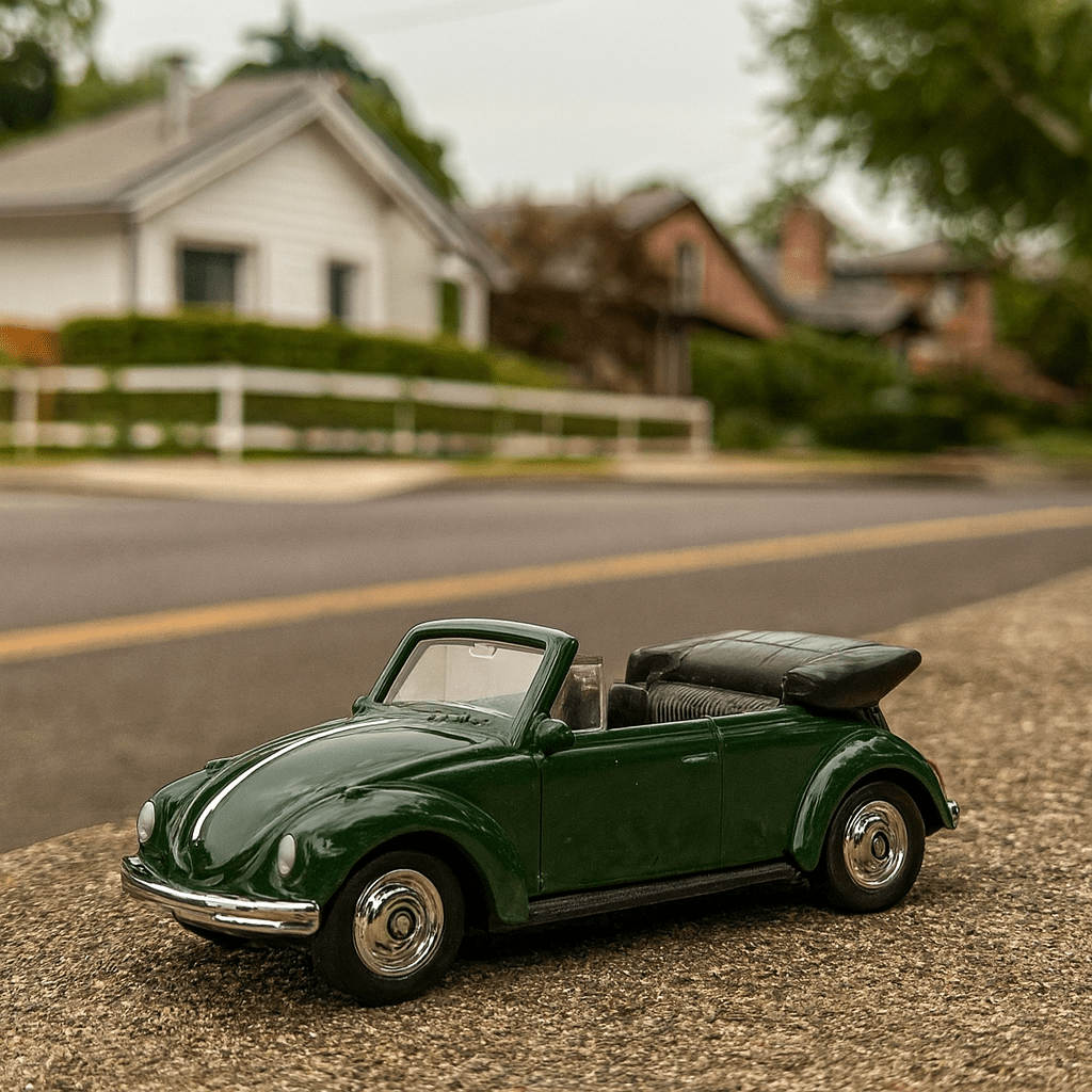 Auto Volkswagen Beetle (Convertible) Escala 1:60 - Welly - Toyng Chile