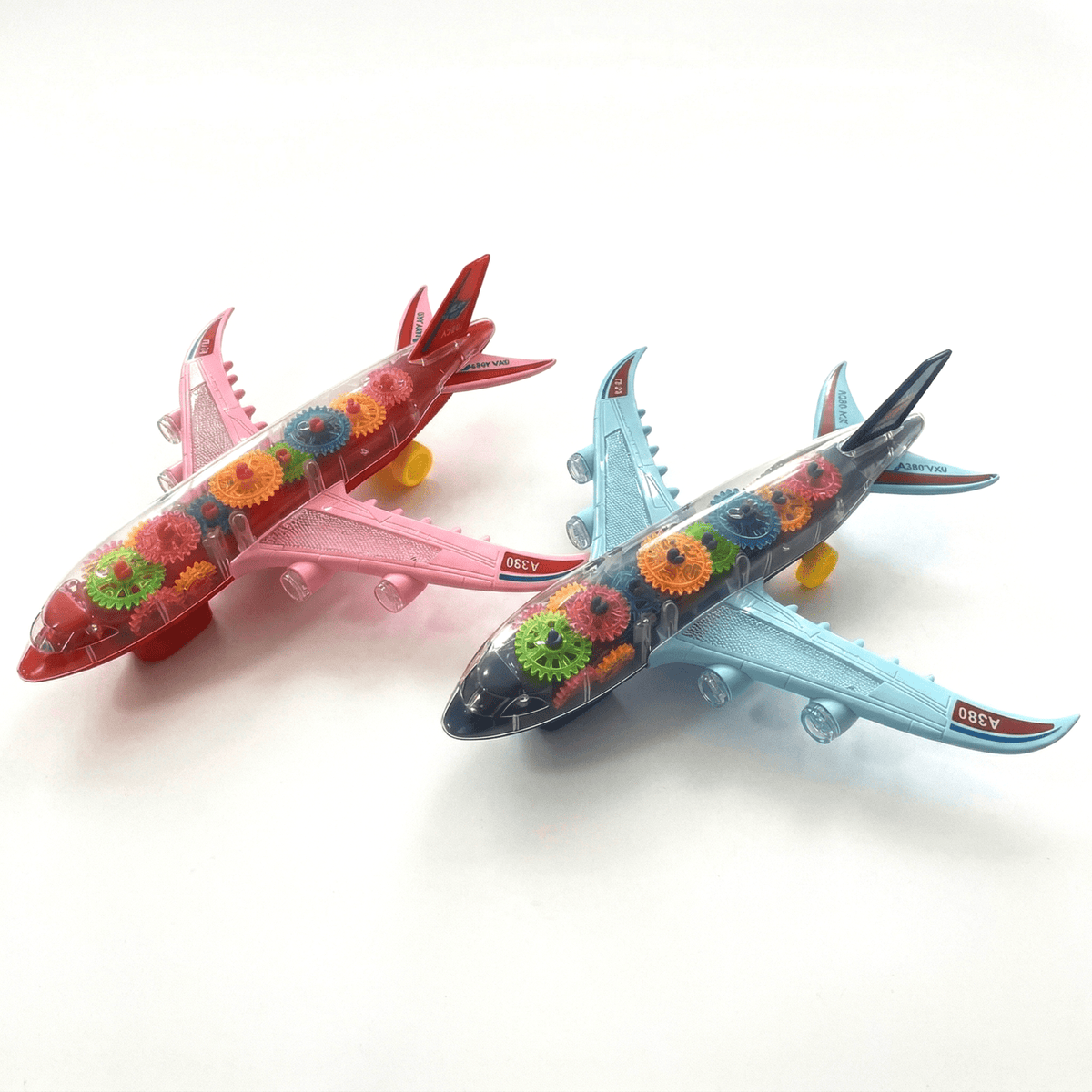 Avión Transparente con Luces y Música – Toyng - Toyng Chile