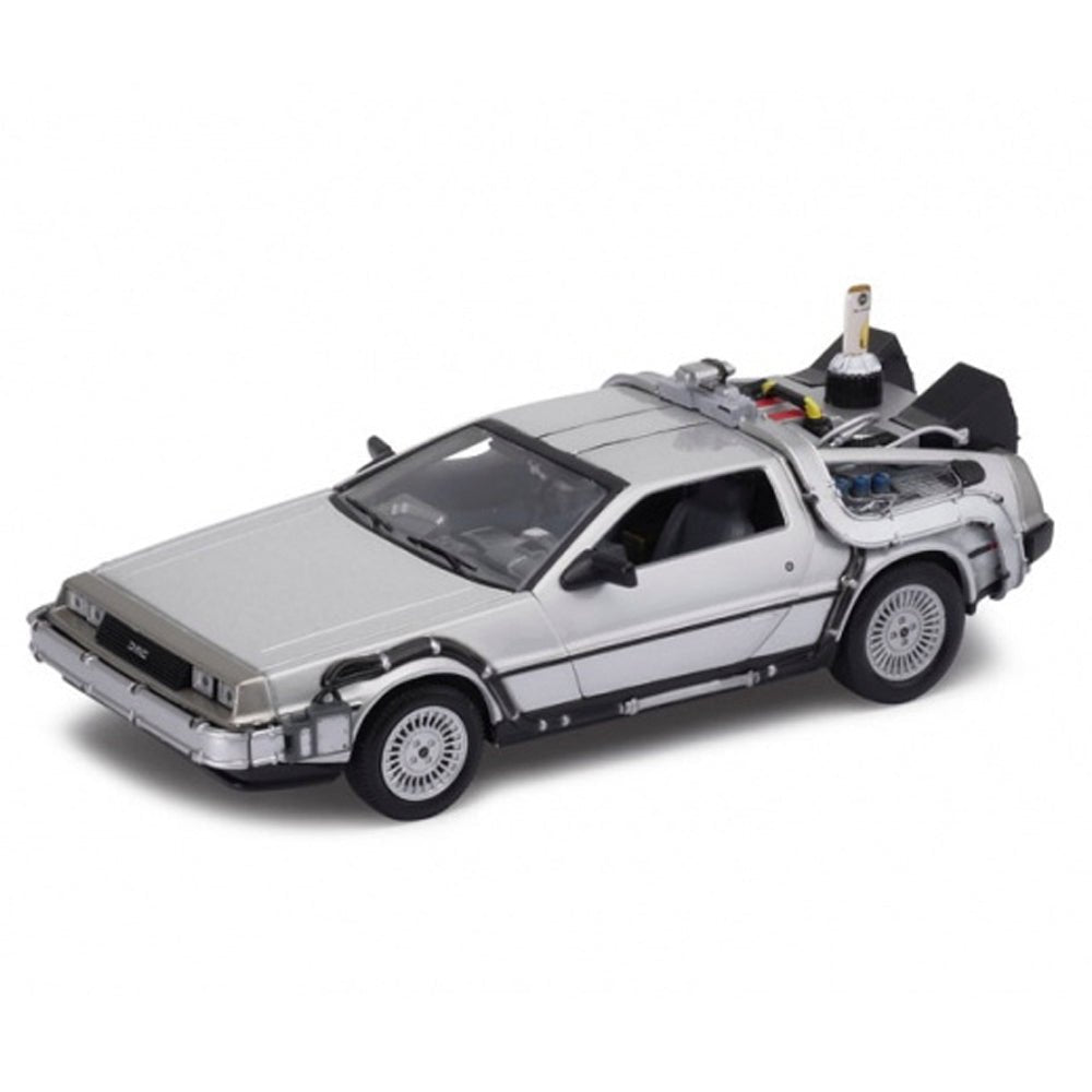 Back To The Future II Delorean Escala 1:24 - Welly - Toyng Chile
