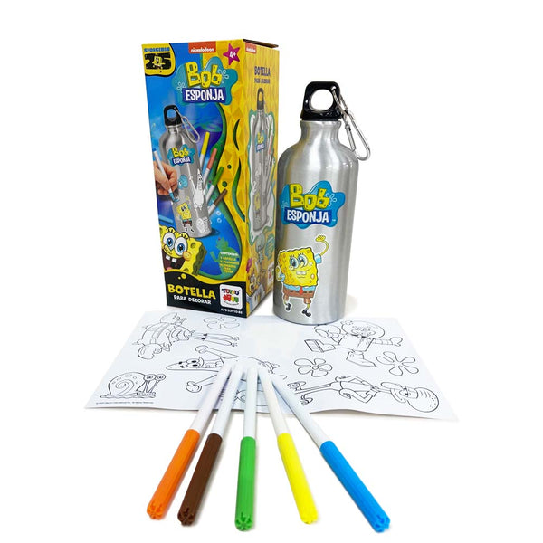 Botella Para Pintar - Bob Esponja - Toyng Chile