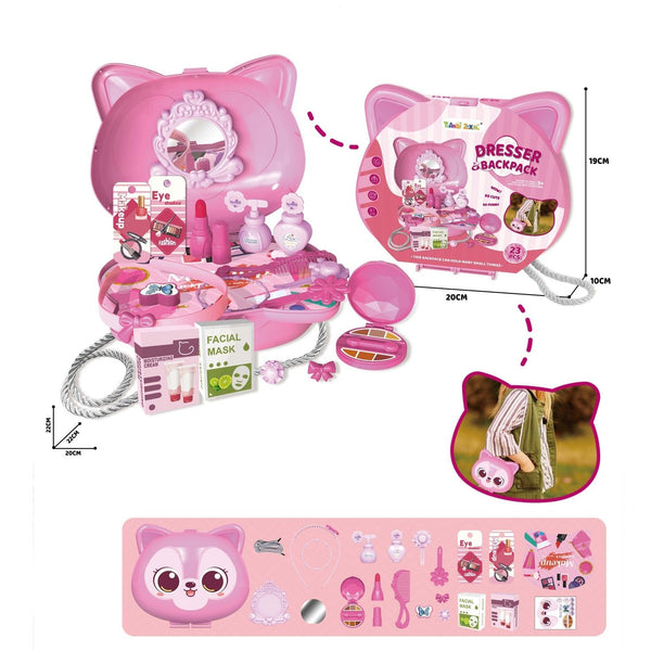 Cartera Infantil de Gata + Accesorios de Belleza – Toyng - Toyng Chile