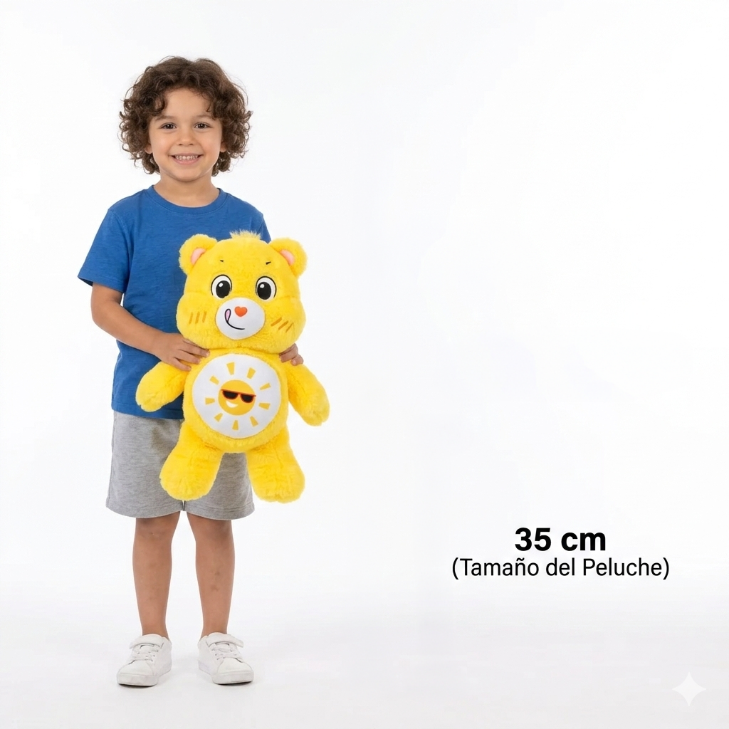 Peluche Divertosito Amarillo 35 Cm - Ositos Cariñositos