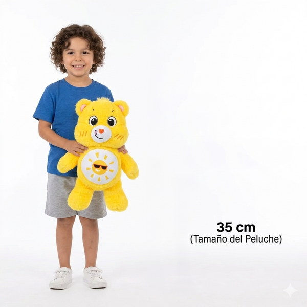 Peluche Divertosito Amarillo 35 Cm - Ositos Cariñositos