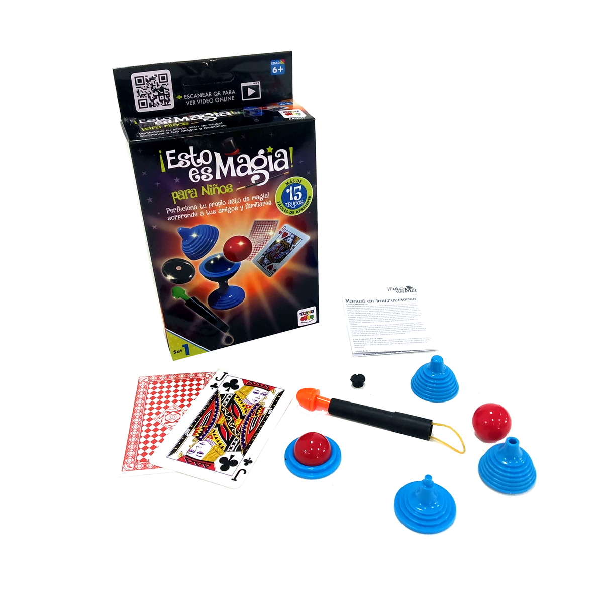 Juego de Magia Esto Es Magia Set 1 (15 Trucos) - Toyng - Toyng Chile