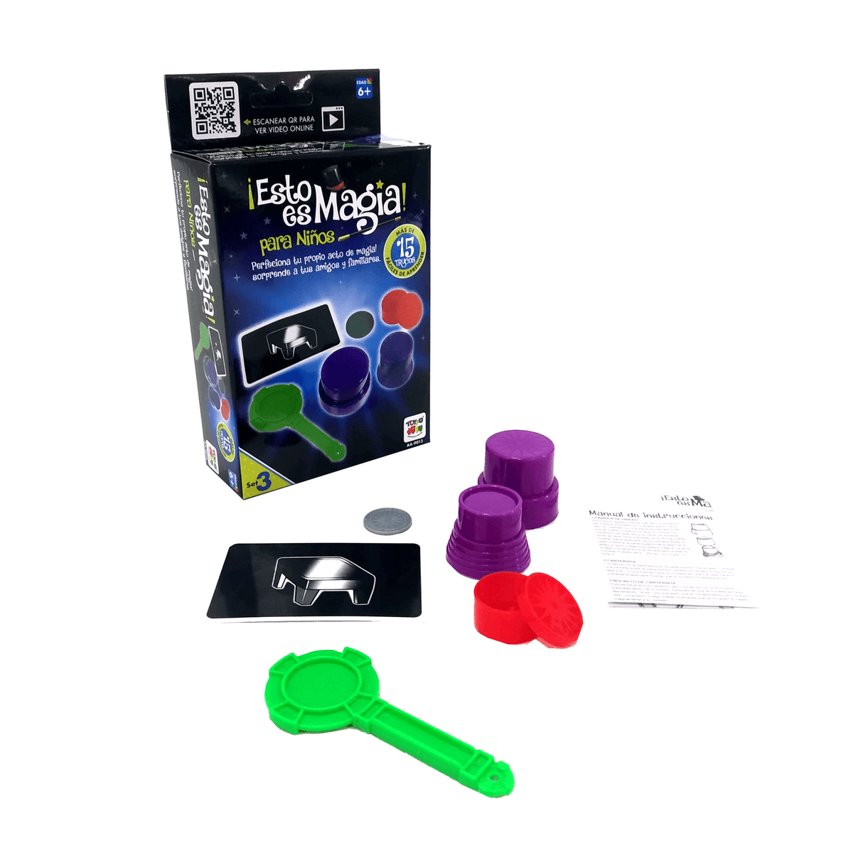 Juego de Magia Esto Es Magia Set 3 (15 Trucos) - Toyng - Toyng Chile