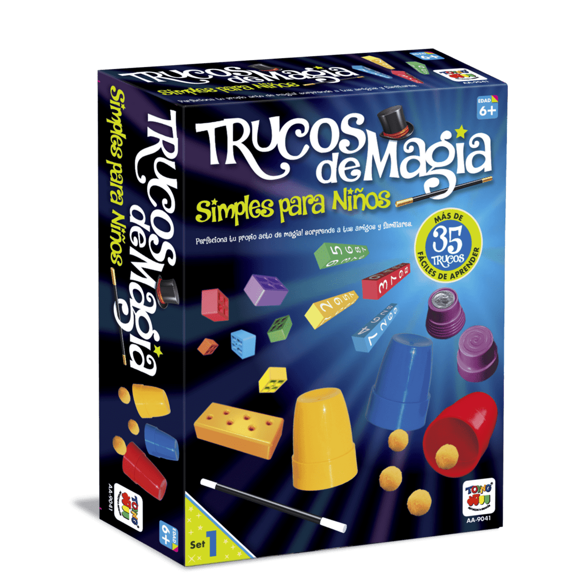 Juego de Magia Set de Magia 1 (35 Trucos) - Toyng - Toyng Chile