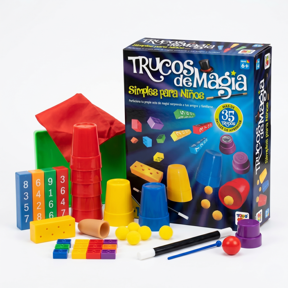 Juego de Magia Set de Magia 1 (35 Trucos) - Toyng - Toyng Chile
