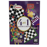 Juego de Mesa 4 Juegos Clásicos - Toyng - Toyng Chile