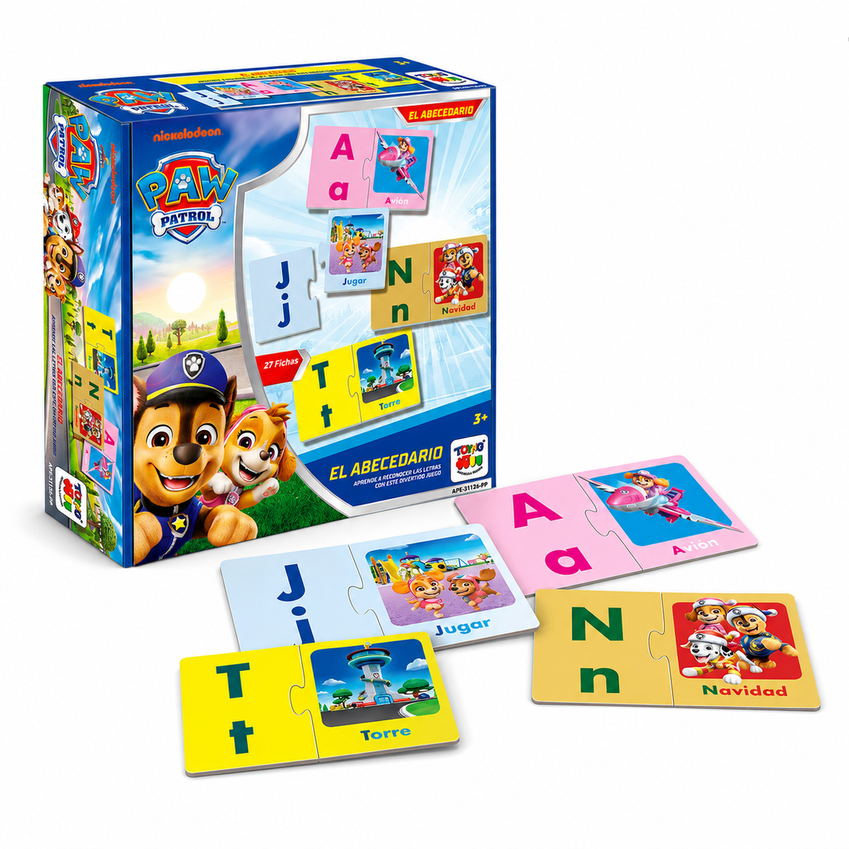 Juego de Mesa Abecedario - Paw Patrol - Toyng Chile
