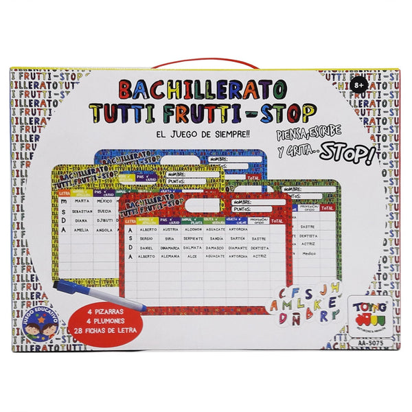 Juego de Mesa Bachillerato Stop - Toyng - Toyng Chile