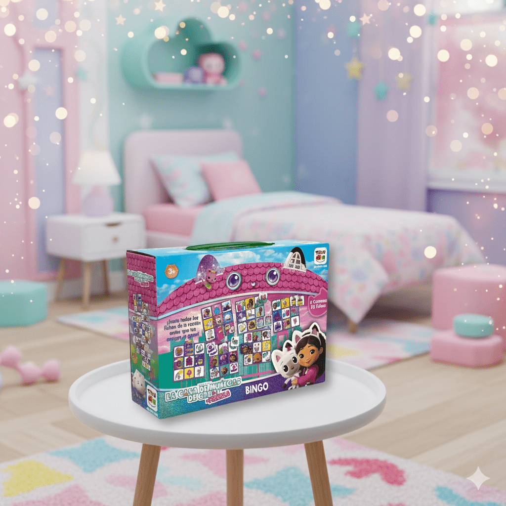 Juego de Mesa Bingo - Gabby’S Doll House - Toyng Chile