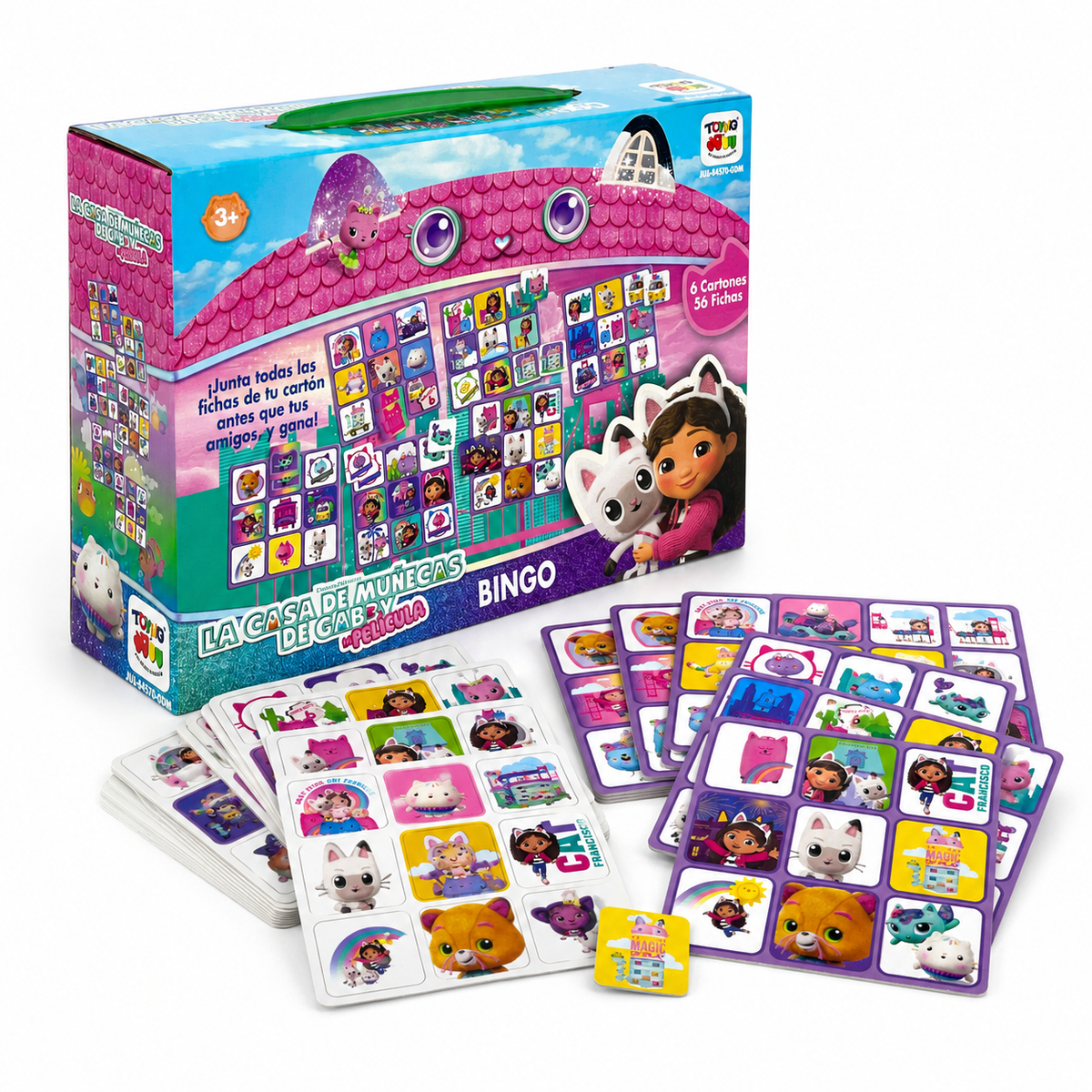 Juego de Mesa Bingo - Gabby’S Doll House - Toyng Chile