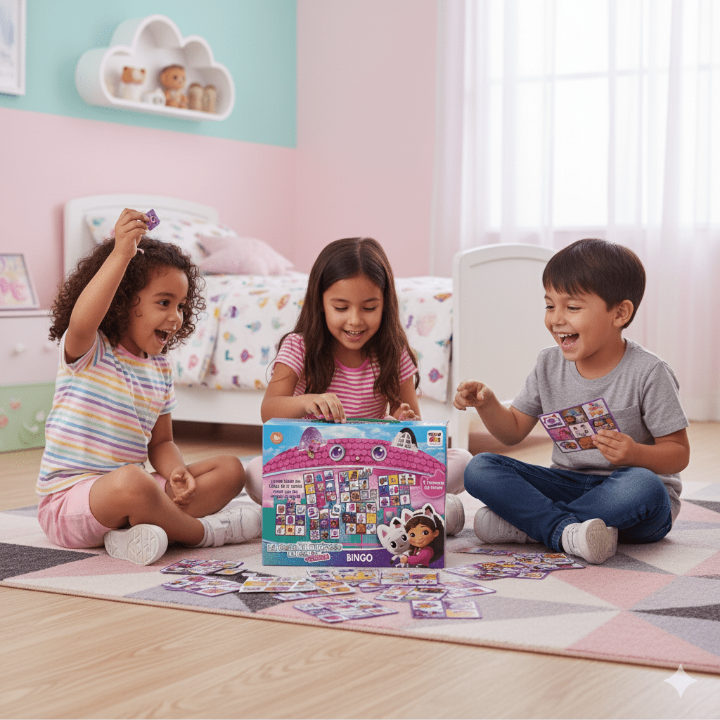 Juego de Mesa Bingo - Gabby’S Doll House - Toyng Chile