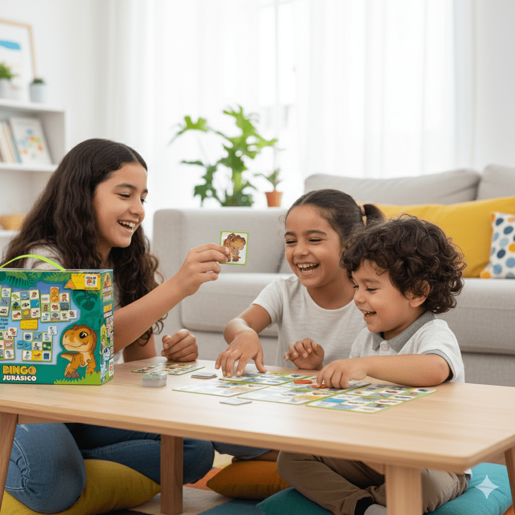Juego de Mesa Bingo - Jurassic Explorer - Toyng Chile