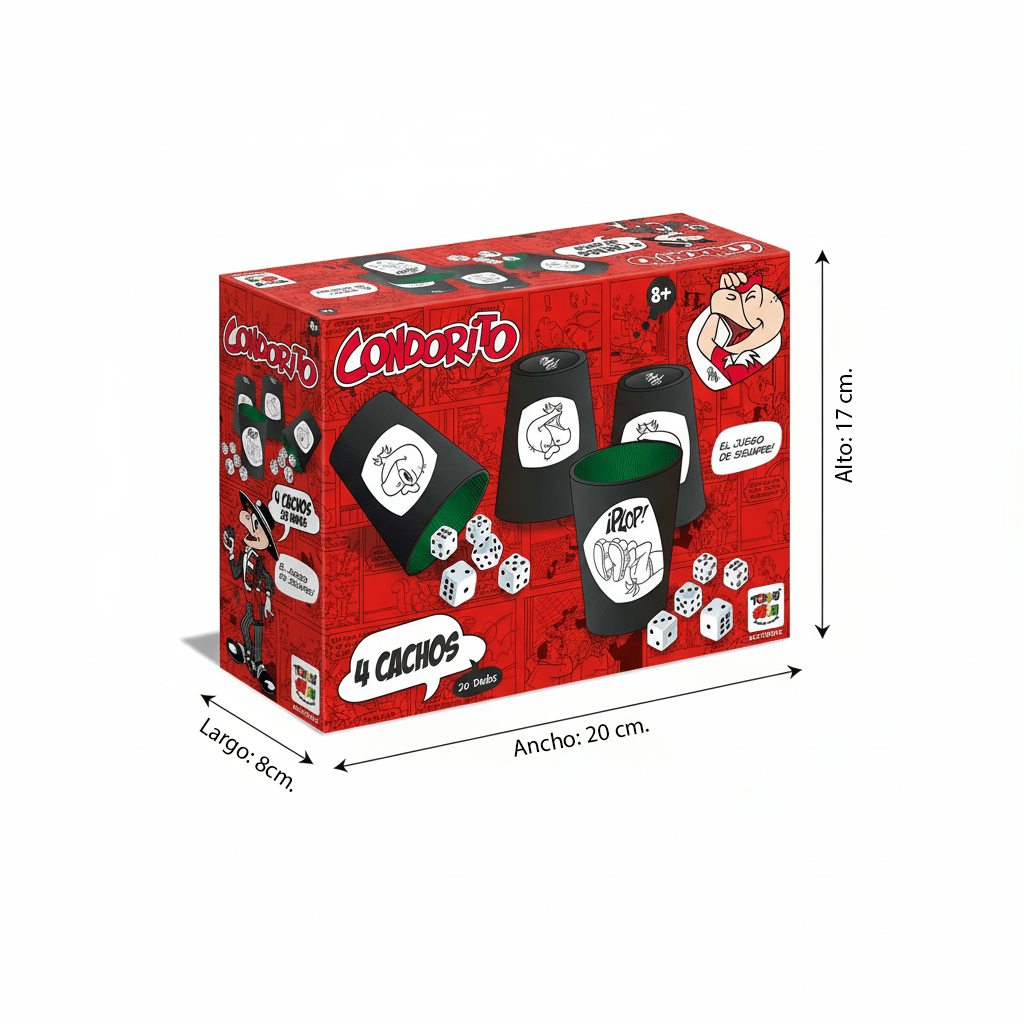 Juego de Mesa Cacho - Condorito - Toyng Chile