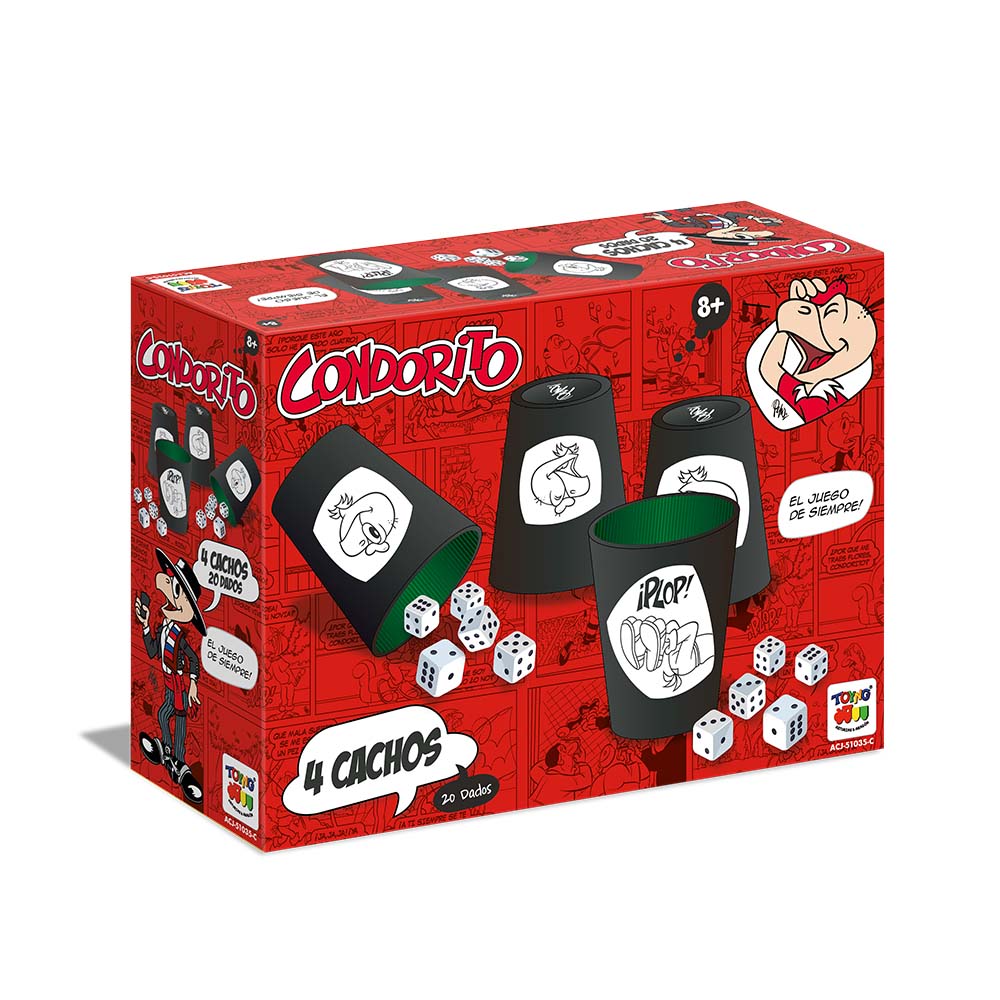 Juego de Mesa Cacho - Condorito - Toyng Chile