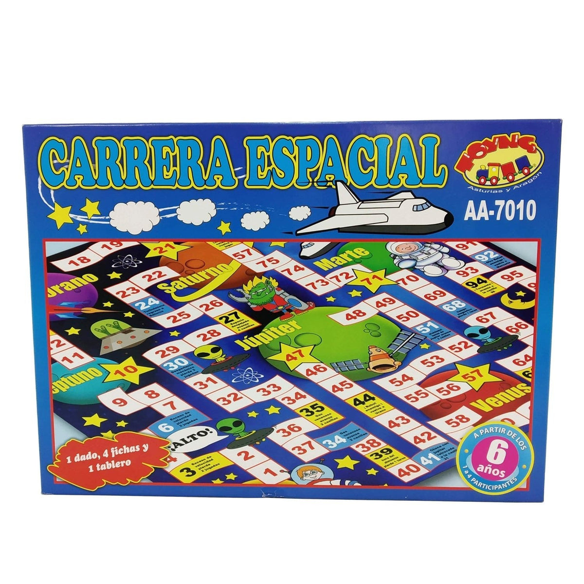 Juego de Mesa Carrera Espacial - Toyng - Toyng Chile