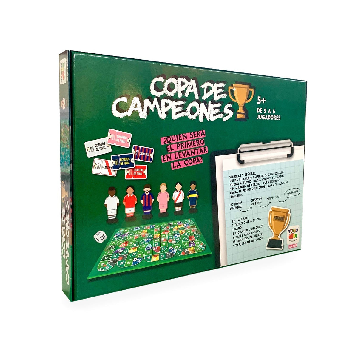 Juego de Mesa Copa de Campeones - Toyng Futbol - Toyng Chile