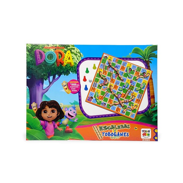 Juego de Mesa Escalera Y Toboganes - Dora La Exploradora - Toyng Chile