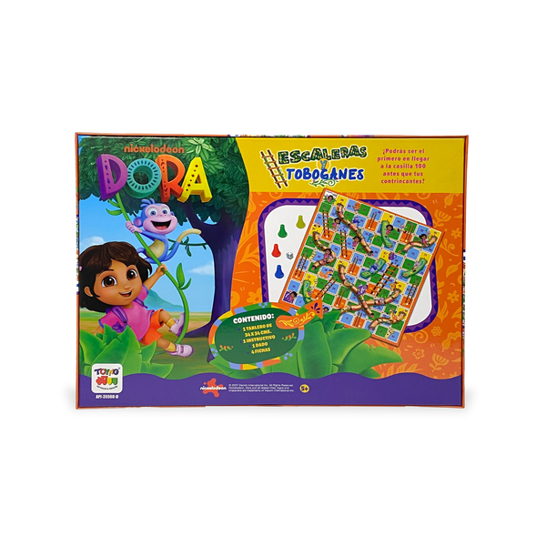 Juego de Mesa Escalera Y Toboganes - Dora La Exploradora - Toyng Chile